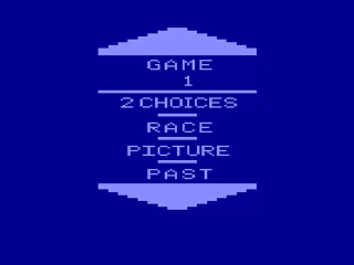 Maze title screen for Atari 2600